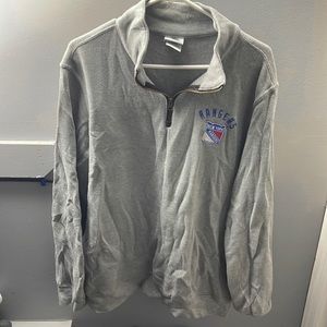 NY Ranger gray sweater - XL